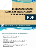 Memahami Dasar-Dasar Kimia Dan Prinsip Kerja Kefarmasian