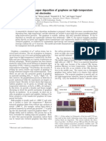 Noncatalytic Chemical Vapor Deposition of Graphene On High-Temperature Substrates For Transparent Electrodes