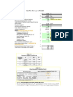 Main Pole Wind Load On TIA 222G: QZ 0.613 (KZ) (KZT) (KD) (V2) (I)