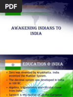 Awakening Indians To India (Presentation)