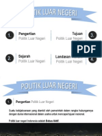 Presentasi Sistem Politik Luar Negeri Indonesia