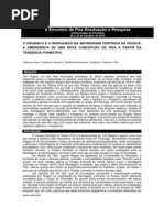 O ORGÂNICO E O INORGÂNICO NA ABORDAGEM CENTRADA NA PESSOA_ A EMERGÊNCIA DE UMA NOVA CONCEPÇÃO DE VIDA A PARTIR DA TÊNDENCIA FORMATIVA