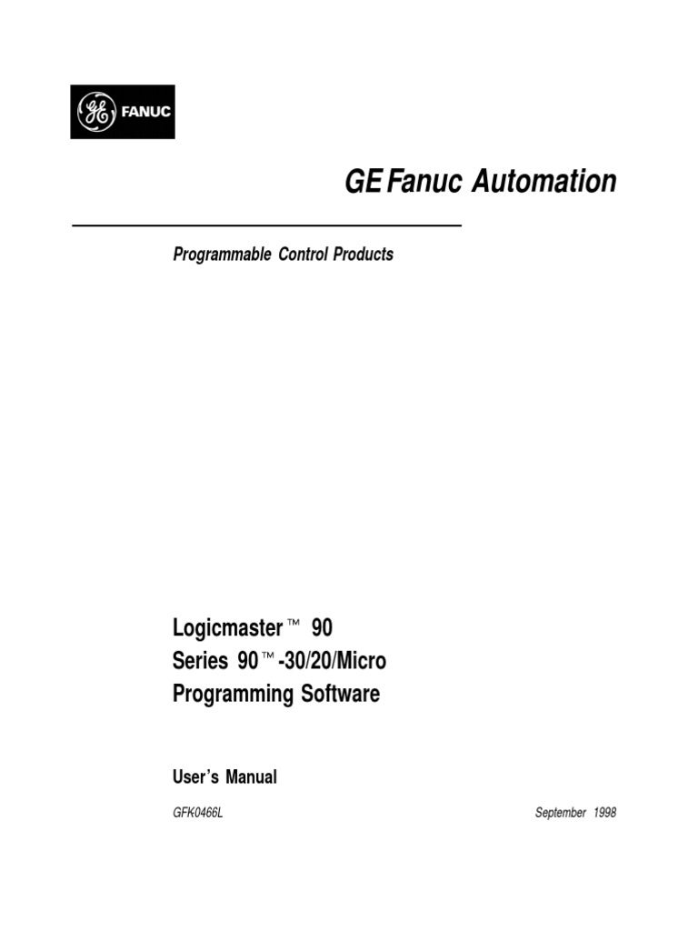 Ge fanuc logicmaster software