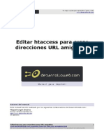 Editar htaccess para crear direcciones URL amigables Autor