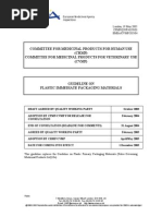 Guideline On Plastic Immediate Packaging Material - EMEA
