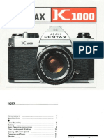 Manual Pentax k1000