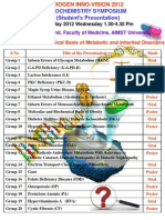 Bio Symposium Pamplet Biogen Inno-Vision 2012 Intro To Usmle Based TL