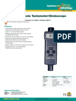 Combination Photo Tachometer/Stroboscope: 2 Meters in One - Stroboscope To Analyze Rotating Objects