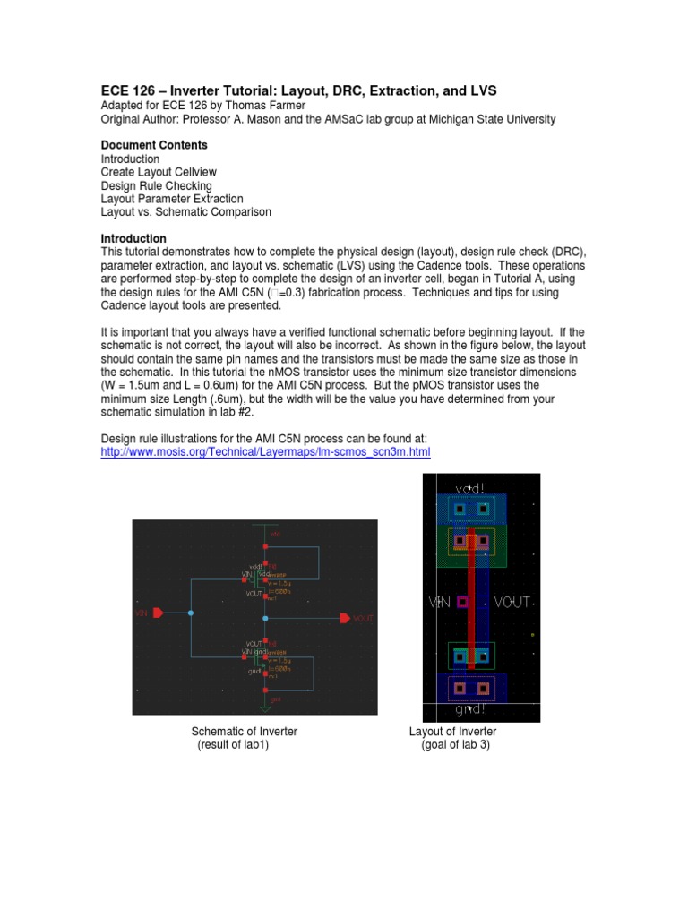 Lab3 Inverter Layout Pdf