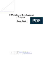 8 Week Speed Development by Gray Cook