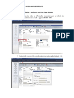 Movimento Bancário - Rateio Centro de Custo