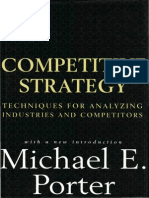 Competitive Strategy by Michael Porter