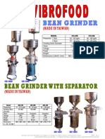 042- Fm ~ 34 Vibrofood Bean Grinder & Bean Grinder With Separator (Rev. 3)
