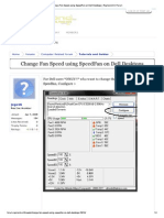 Fan Speed Changer