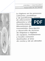 Tema 43 La Higiene en Los Procesos Culinarios PDF