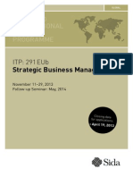 Strategic Business Management: Advanced International Training Programme