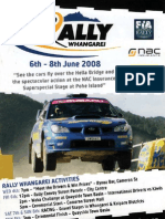 Rally Whangarei 2008 Flyer