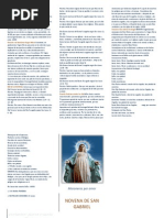Novena a San Gabriel Completa