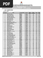 D.E CARAPICUÍBA - Resultado Final - Primeira Opção - Lista Geral (01-13-2014)