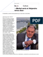 20110914 Salvador Rus_ «Merkel sería el Alejandro Magno de nuestros días» - Cultura - Diario de León