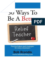 50 Ways To Be A Better Relief Teacher
