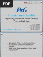 P&G Case: Improving Customer Value Through Process Redesign