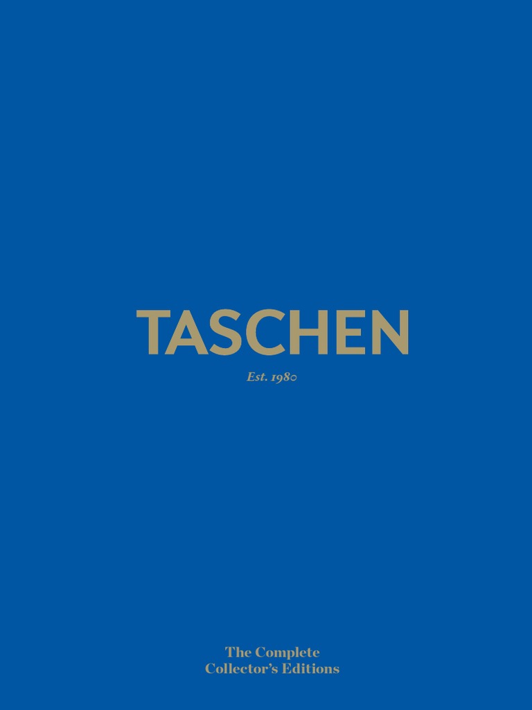 Taschen Catalogue 2013 NEW Titles, PDF