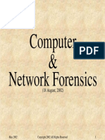 Computer and Network Forensics