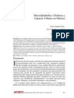 8 - Jesus - Aguilar - Masculinidades, Choferes y Espacio Urbano en México