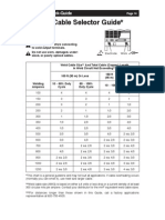 Select Proper Weld Cable Size