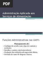 Aula 3 -Serviço de alimentação