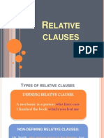 Relative Clauses