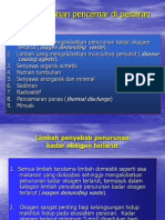 Pencemaran Bahan Organik - Minggu 4