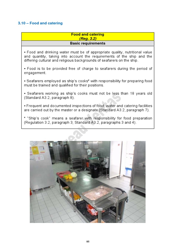 Food and Catering Basic Requirements | PDF | Hazard Analysis And ...