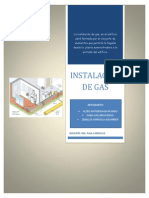 Intalacion de Gas Domiciliario