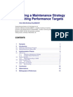 Developing Maintenance Strategy 88760d01