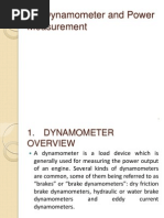 Dynamometer and Power Measurement