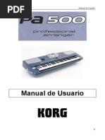 Download Manual Korg Pa500 by Timothy Albornoz Mayorga SN202420031 doc pdf