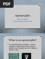 Apostrophe: Figure of Speech Emanuel Vasconcelos Torres