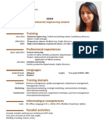 Ibtissam Behar English CV