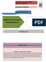 UPNFM-Diseño guiones metalmecánica Honduras 2013
