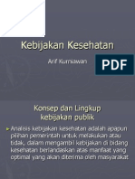 Kebijakan Kesehatan