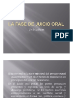 El Debate La Fase Del Juicio Oral