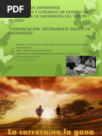 comunicación de enfermeria