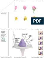 Flower Cake Design Practice Sheet