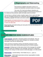 CHAPTER 13 - Steganography and Watermarking