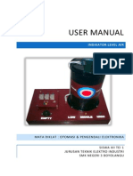 User Manual Indikator Level Air