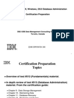 DB2 UDB For UNIX, Windows, OS/2 Database Administration Certification Preparation
