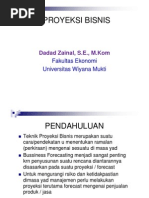 Teknik Proyeksi Bisnis 1