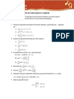 Act. 3. Derivación de Orden Superior e Implícita